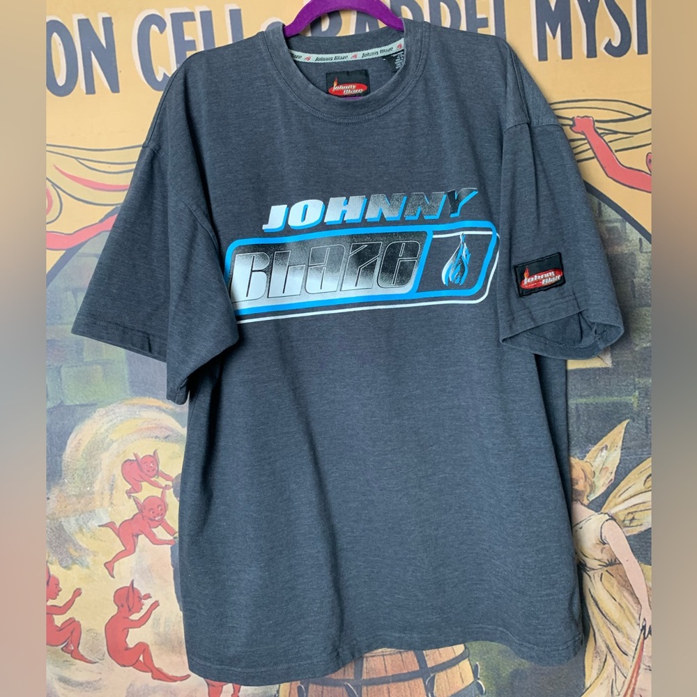 Johnny Blaze 90s Vintage Hip Hop Wu-Tang Method Man Graphic T-Shirt